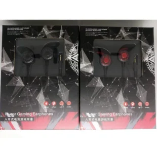 In-ear gaming earphones
