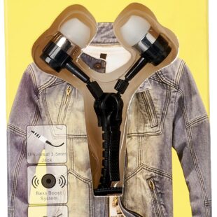 Zipper earphones