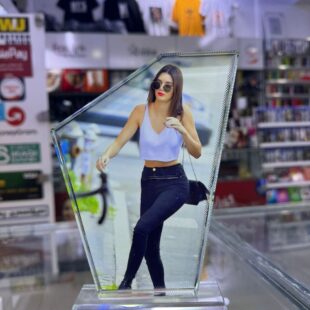 Bestsub Triangle Screen 2 Sublimation Photo Crystal (CC41)