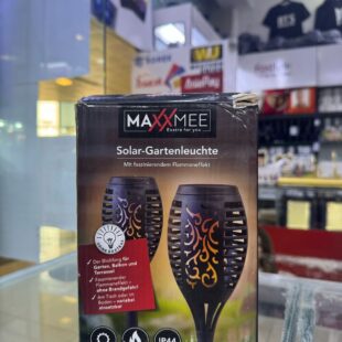 Solar garden plug flame